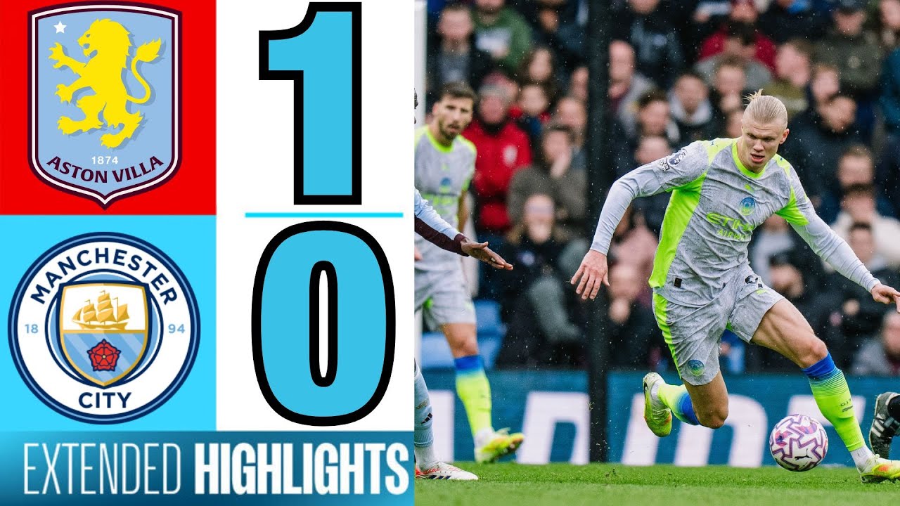 Aston Villa Stuns Manchester City 1-0 | Full Goals & Highlights | Premier League 2025/26 ⚽