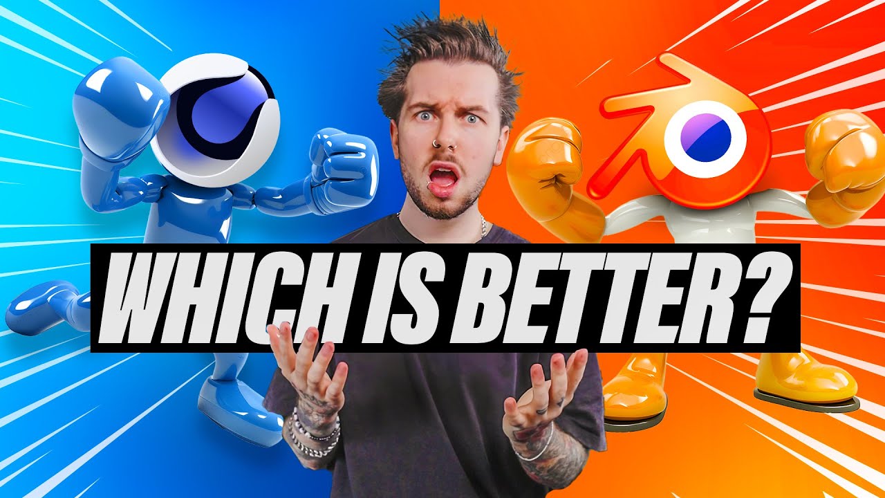 Cinema4D vs Blender3D in 2024: Which 3D Software Should You Learn? 🎨