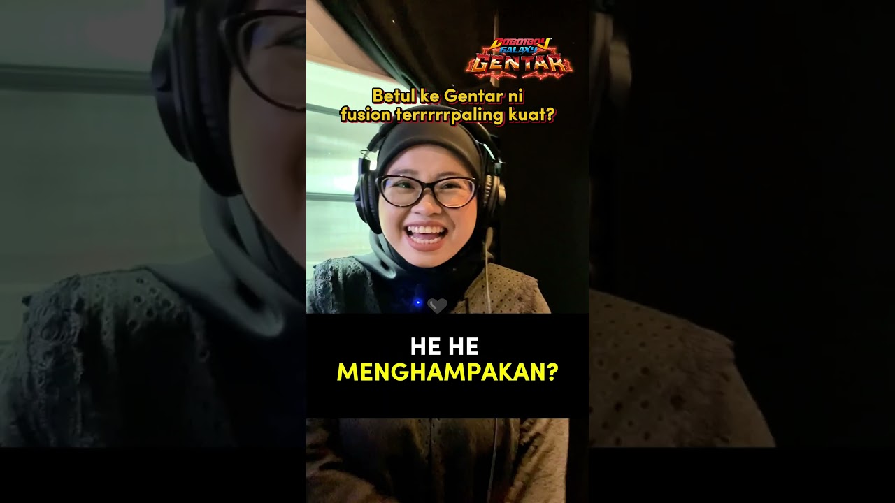 Akak Gentar's Reaction! 😱 #BoBoiBoyGentar