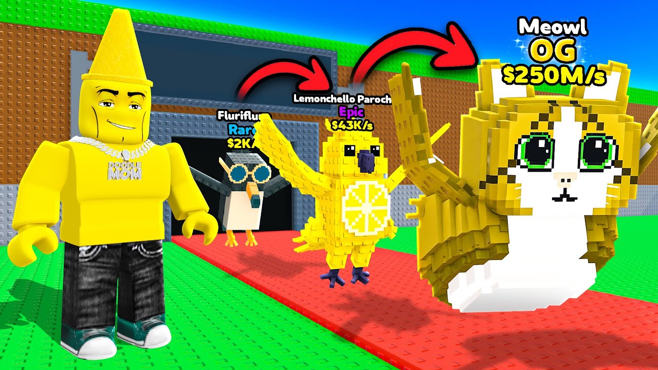 Steal a Brainrot with ADMIN Upgrades & Minigames ๐ฎ