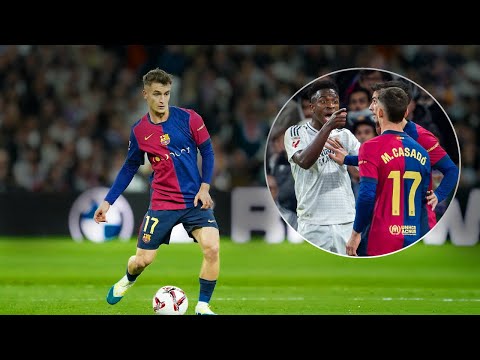 Marc Casadó is a MONSTER vs Real Madrid