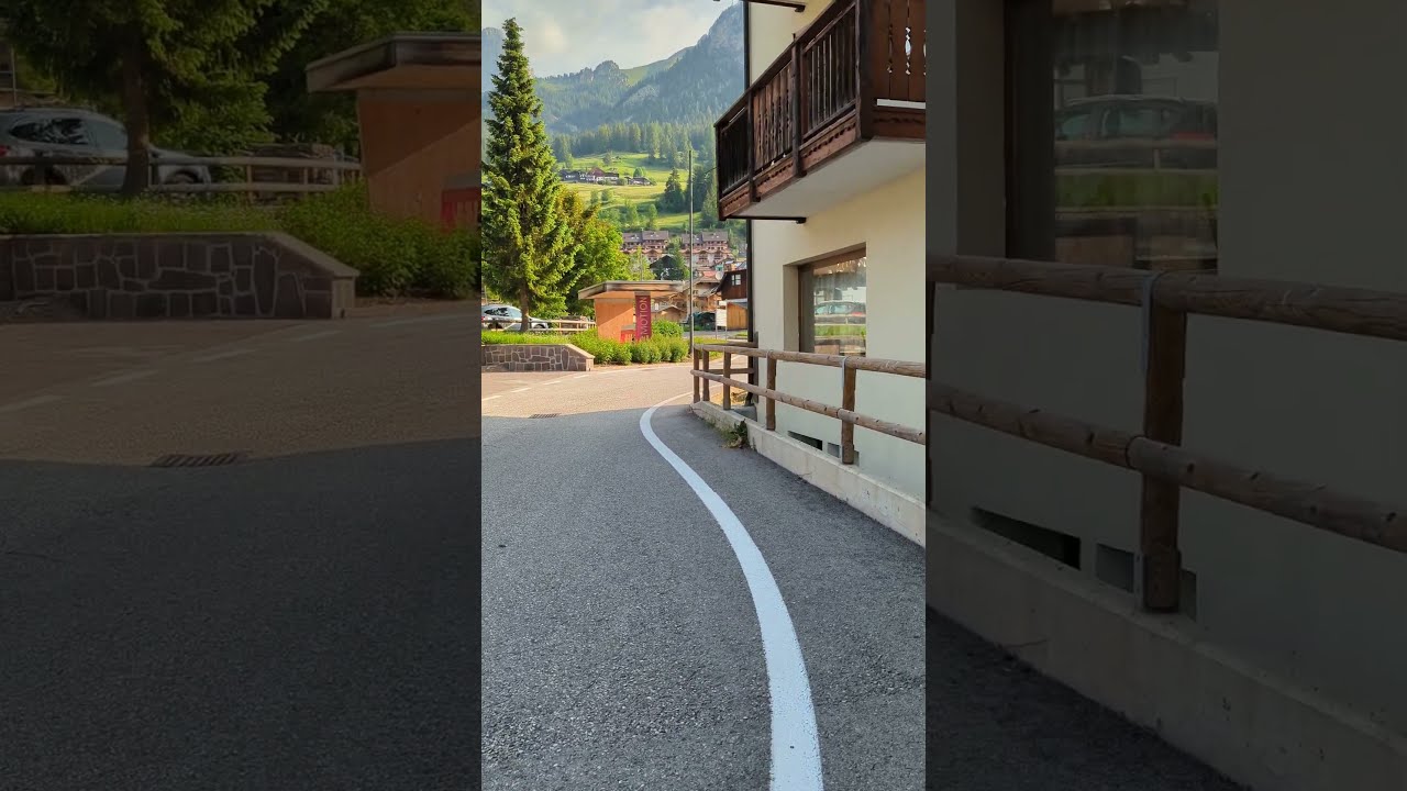 Morning Walk in Campitello di Fassa 🌄