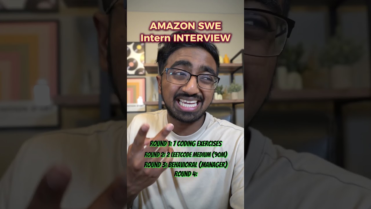 Insider Tips for Amazon Software Engineer Intern Interviews π
