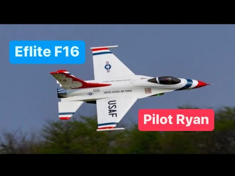 BRAND NEW!!! E-Flite F-16 Thunderbirds 80mm RC Jet