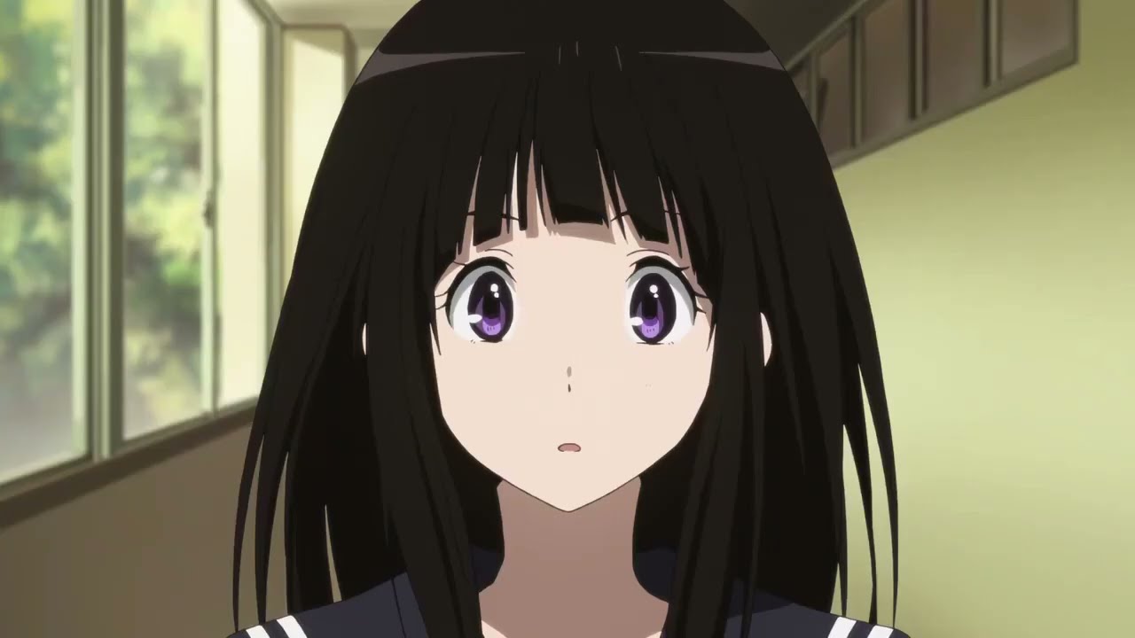First Encounter: Chitanda Meets Oreki's Sister in Hyouka Episode 15 💖