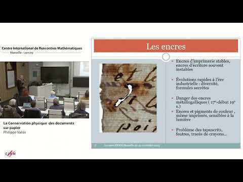 Philippe Vallas : la conservation physique des documents sur papier