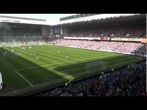 Rangers 3 Celtic 2...Amazing Penny Arcade & Blue Sea Of Ibrox - High Quality
