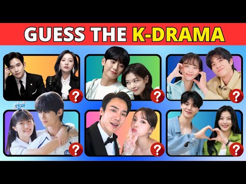 Guess the K-DRAMA by the CAST👦👩 | K-DRAMA QUIZ