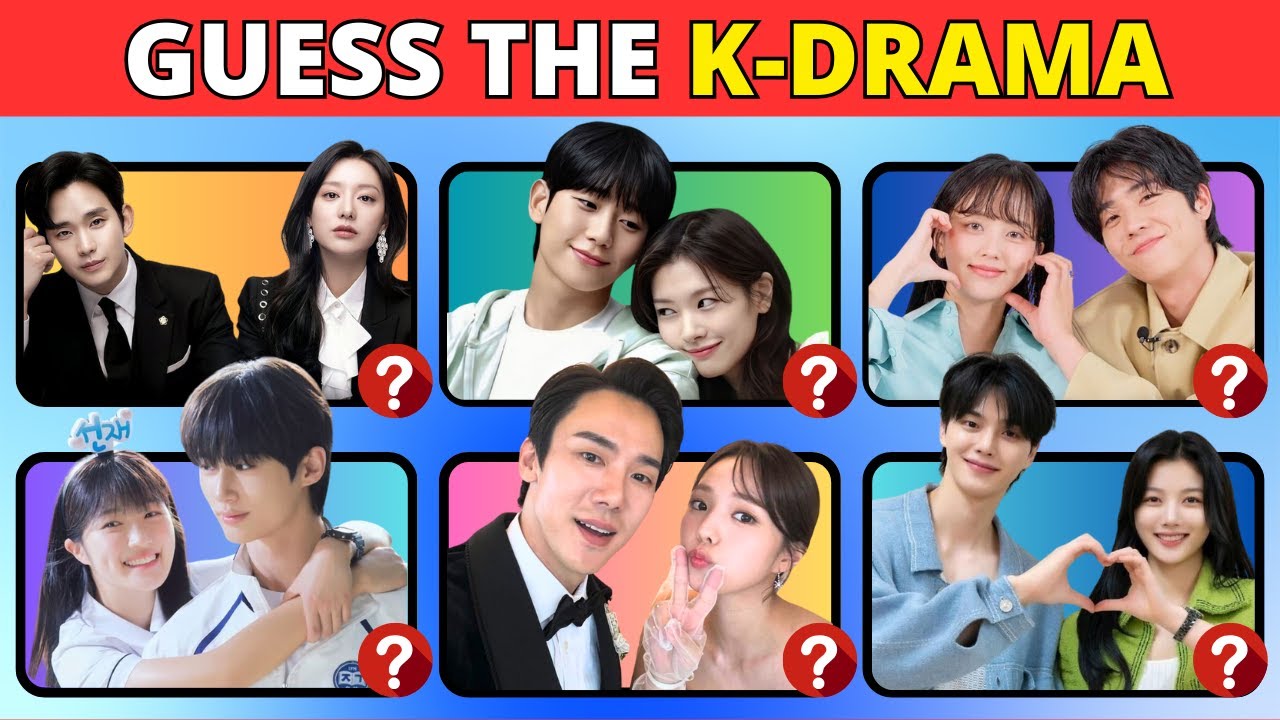 Can You Guess the K-Drama from the Cast? 🎬 | Ultimate K-Drama Quiz