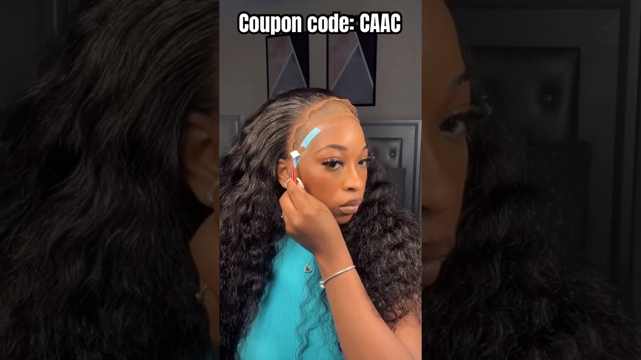 Glueless 360 HD Lace Wig Install & Tape Technique🤩