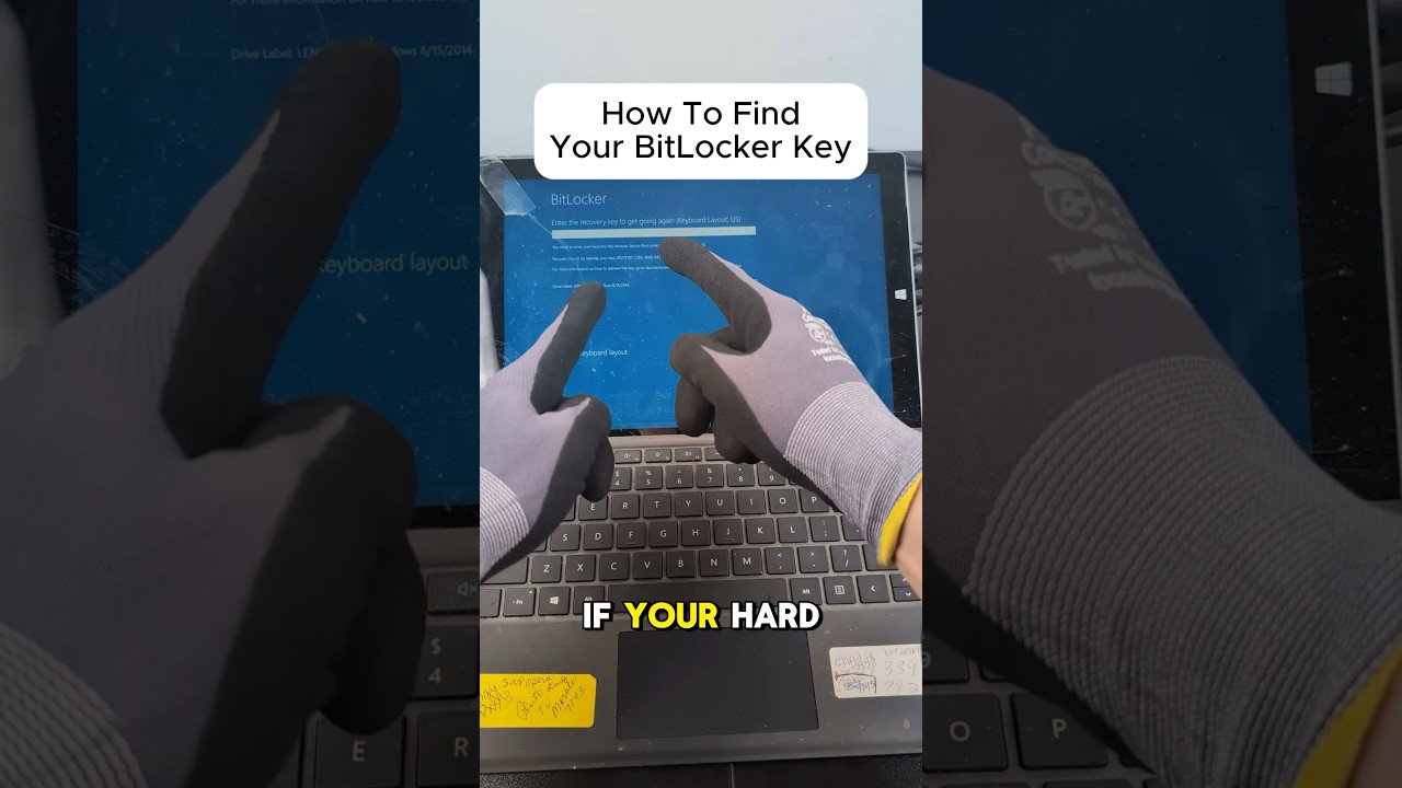 How to Locate Your BitLocker Recovery Key