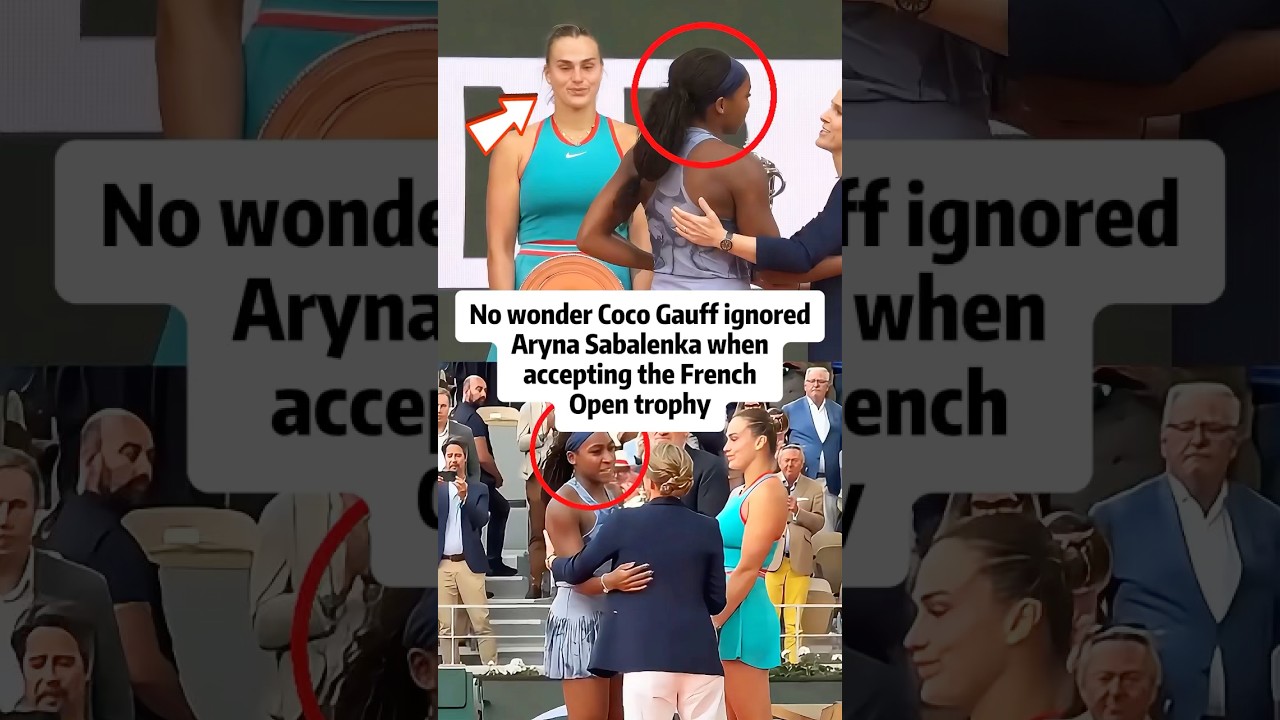 Why Coco Gauff Ignored Aryna Sabalenka 🤔