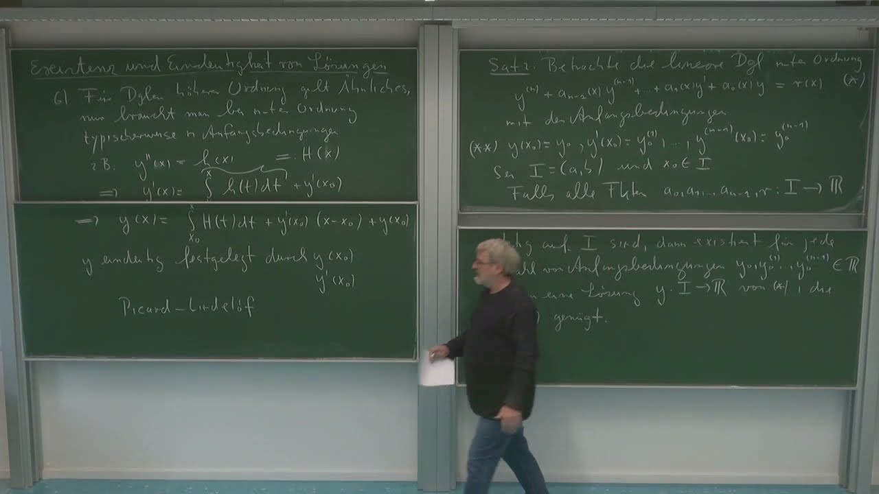 HMI 3: Klarheit über Existenz und Eindeutigkeit linearer Differentialgleichungen 📘