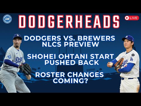 DodgerHeads: Dodgers vs. Brewers NLCS start times & preview, Shohei Ohtani’s start, roster changes?