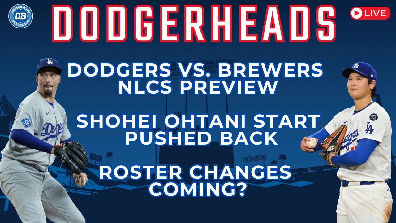 Dodgers vs. Brewers NLCS Preview: Start Times, Shohei Ohtani’s Role & Roster Updates ⚾