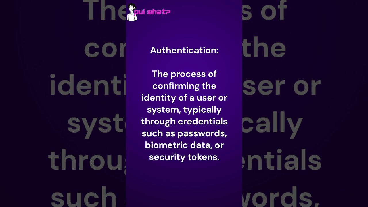 What Is Authentication? Quick Tech Explanation π