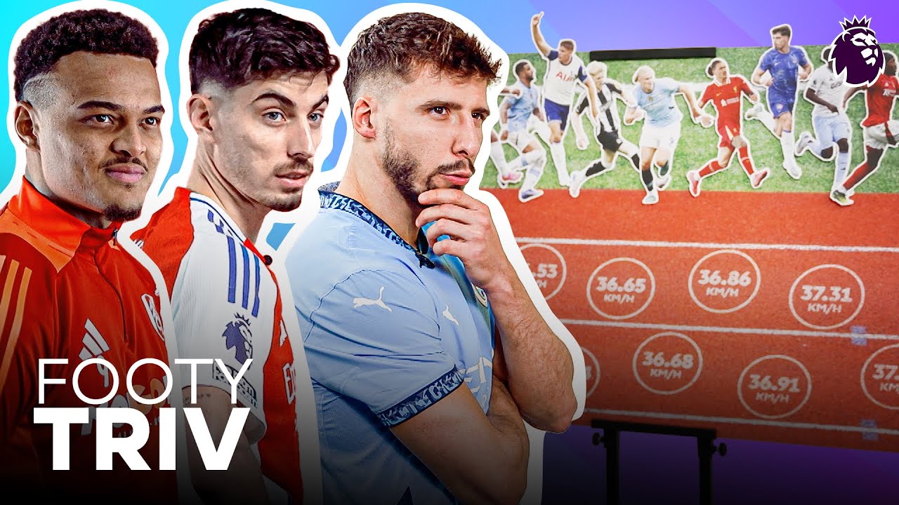 Premier League's Fastest Players Ranked ⚡