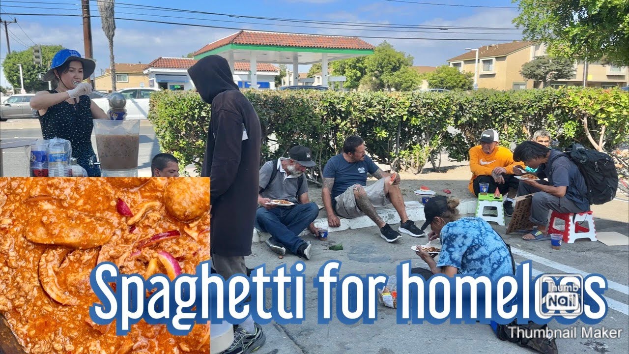 Heartwarming Meal: Cooking Spaghetti & Coffee for the Homeless 🍝☕