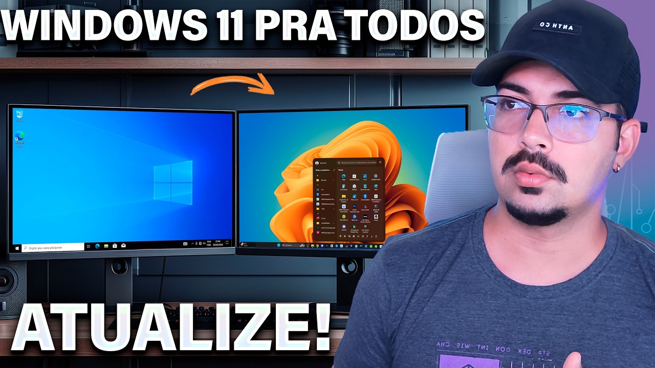 Adeus TPM 2.0 do Windows 11! ATUALIZE do Windows antigo para Windows 11 mais recente