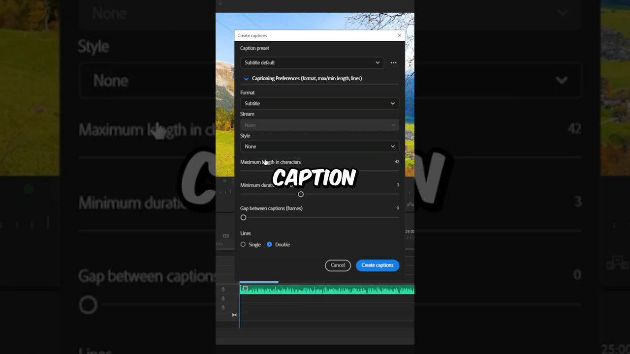 Auto-Create Captions in Premiere Pro 🎬