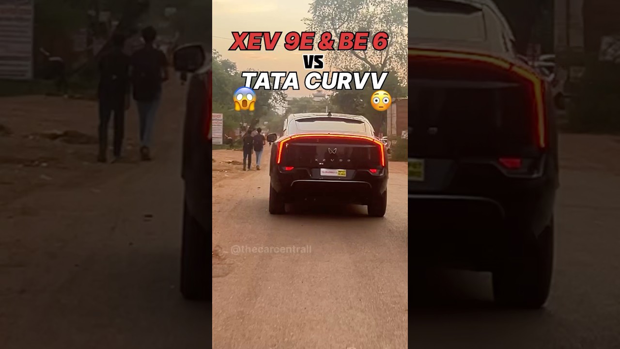 ๐ฑTata Curvv Vs XEV 9E & BE 6๐ณ