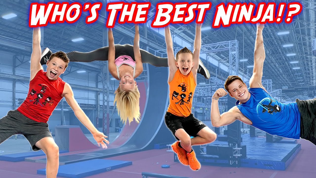 Epic Ninja Warrior Race! Who Will Take Gold? 🥇
