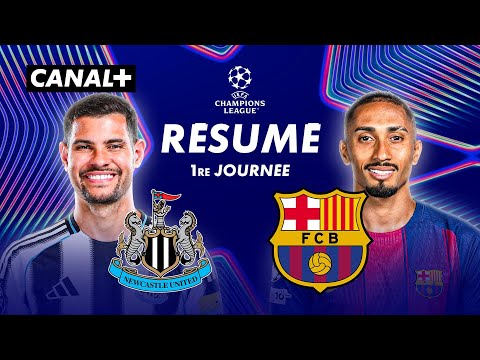 Le résumé de Newcastle United / Barcelone - Ligue des champions 2025-26 (J1)