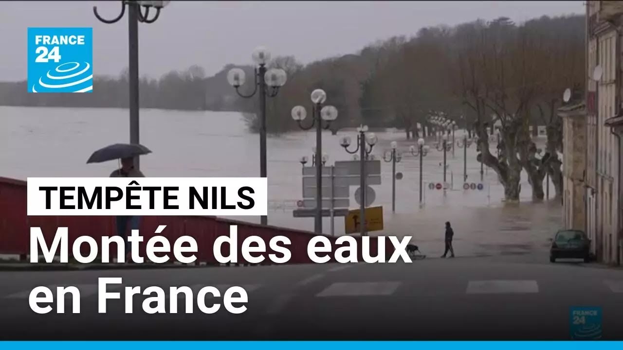 Tempête Nils : inondations en France 🌊