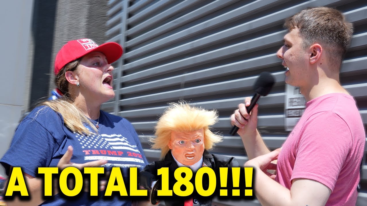 Debate with Trump Supporter CHANGES THEIR MIND in Seconds…