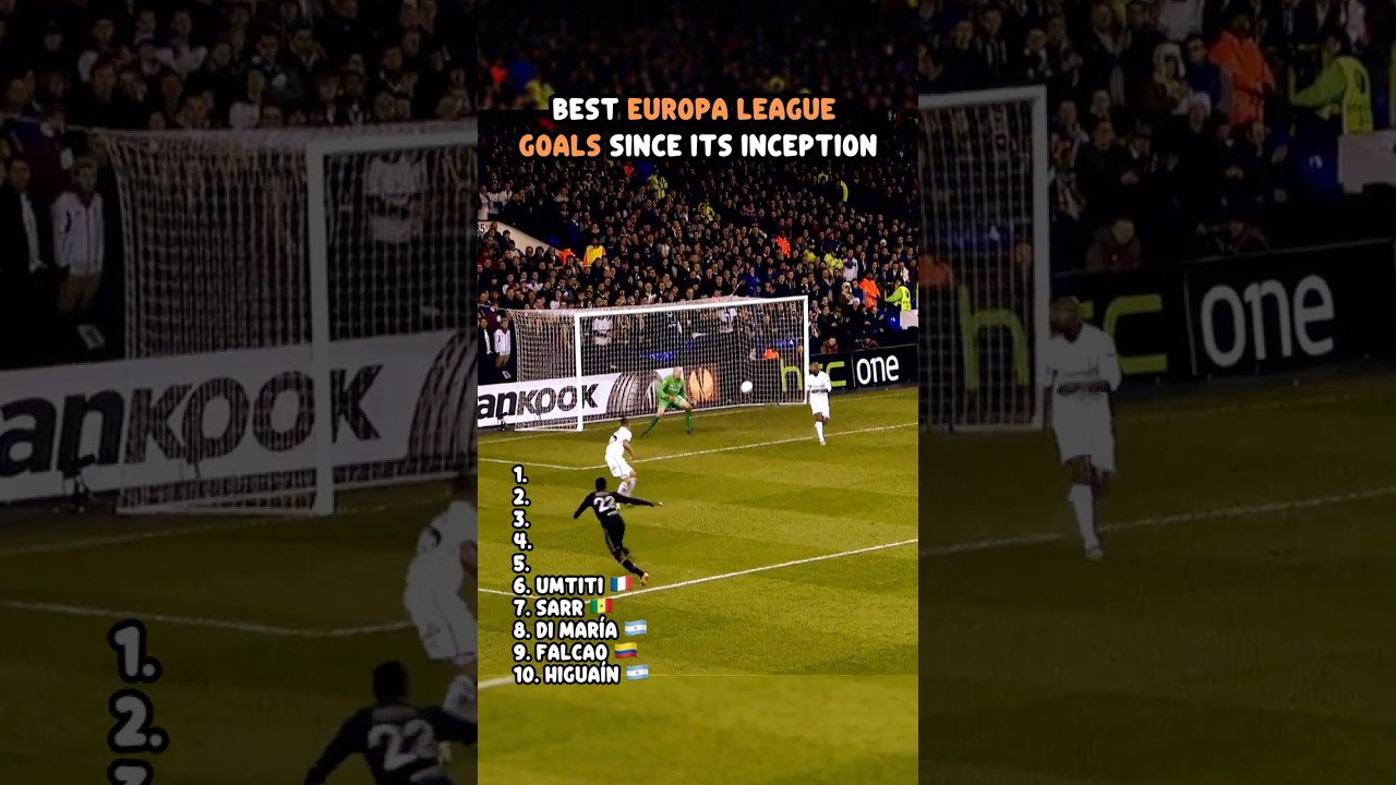 Top Europa League Goals Since Inception ⚽