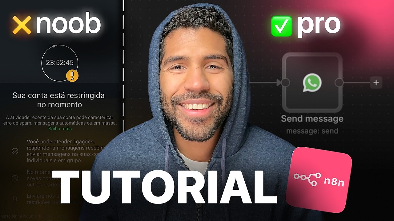 Automação WhatsApp do jeito certo: n8n e api oficial da meta