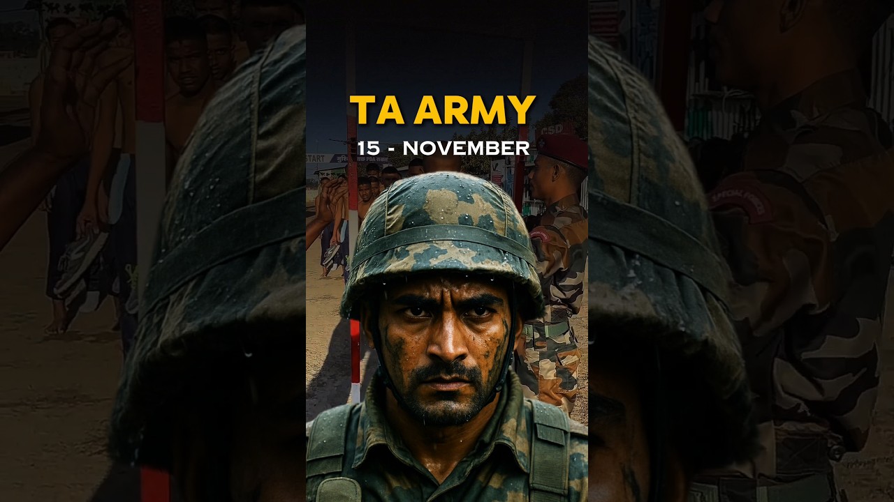 TA Bharti 2025: Physical Test Schedule & Docs for 18-42 📋