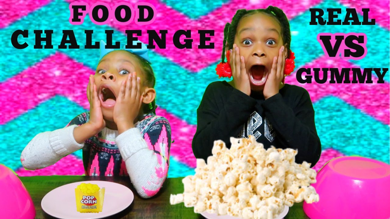 CALI $ TRINITY: Gummy Food vs Real Food 🍬