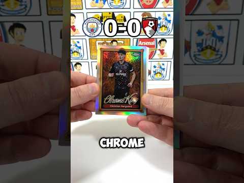 MAN CITY VS BOURNEMOUTH Pack Opening | TOPPS Premier League 2025/26 Match Prediction