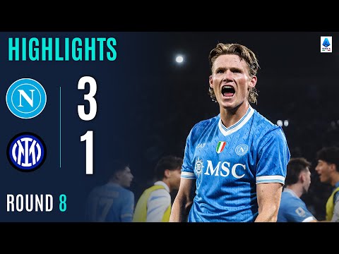 NAPOLI-INTER 3-1 | HIGHLIGHTS | Napoli Claim First Spot in Showdown | Serie A 2025/26
