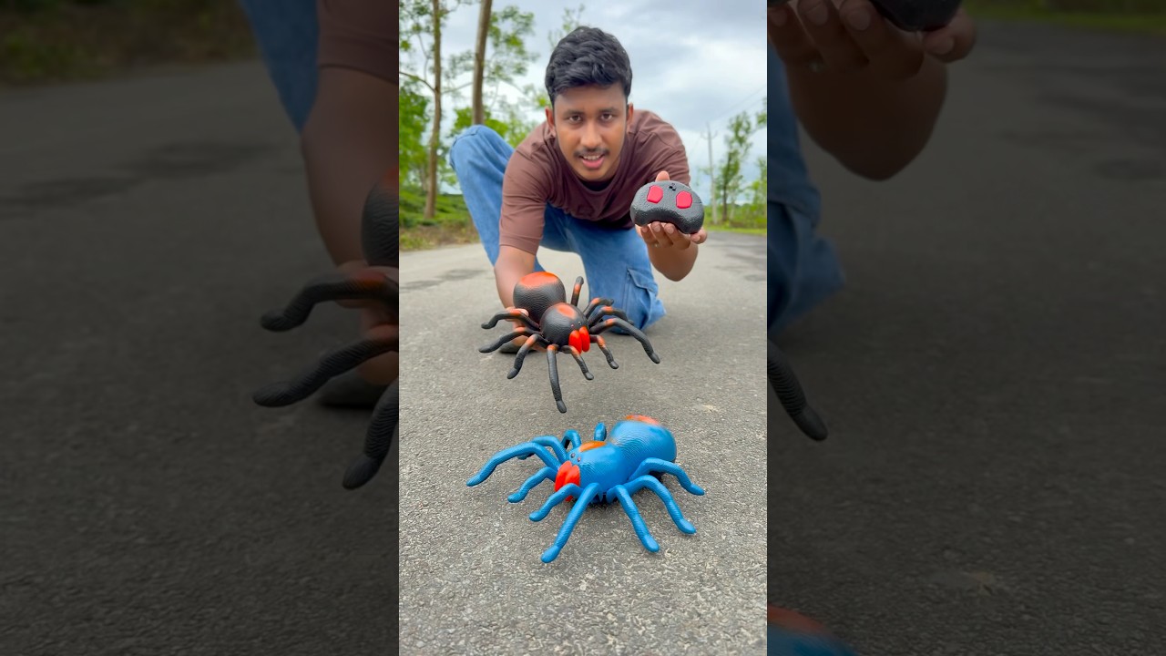 Blue Spider RC Toy 🕷️