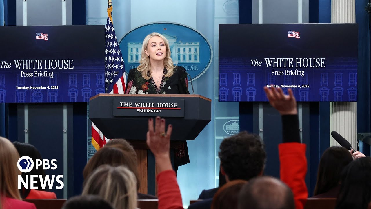 Live Now: White House Briefing on Epstein Emails Mentioning Trump 📰