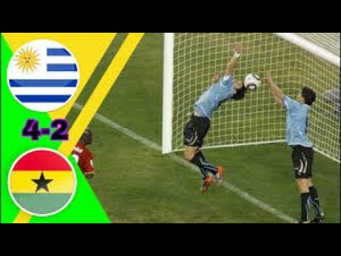 مباراة الأوروغواي ضد غانا في ربع نهائي كأس العالم 2010 ⚽