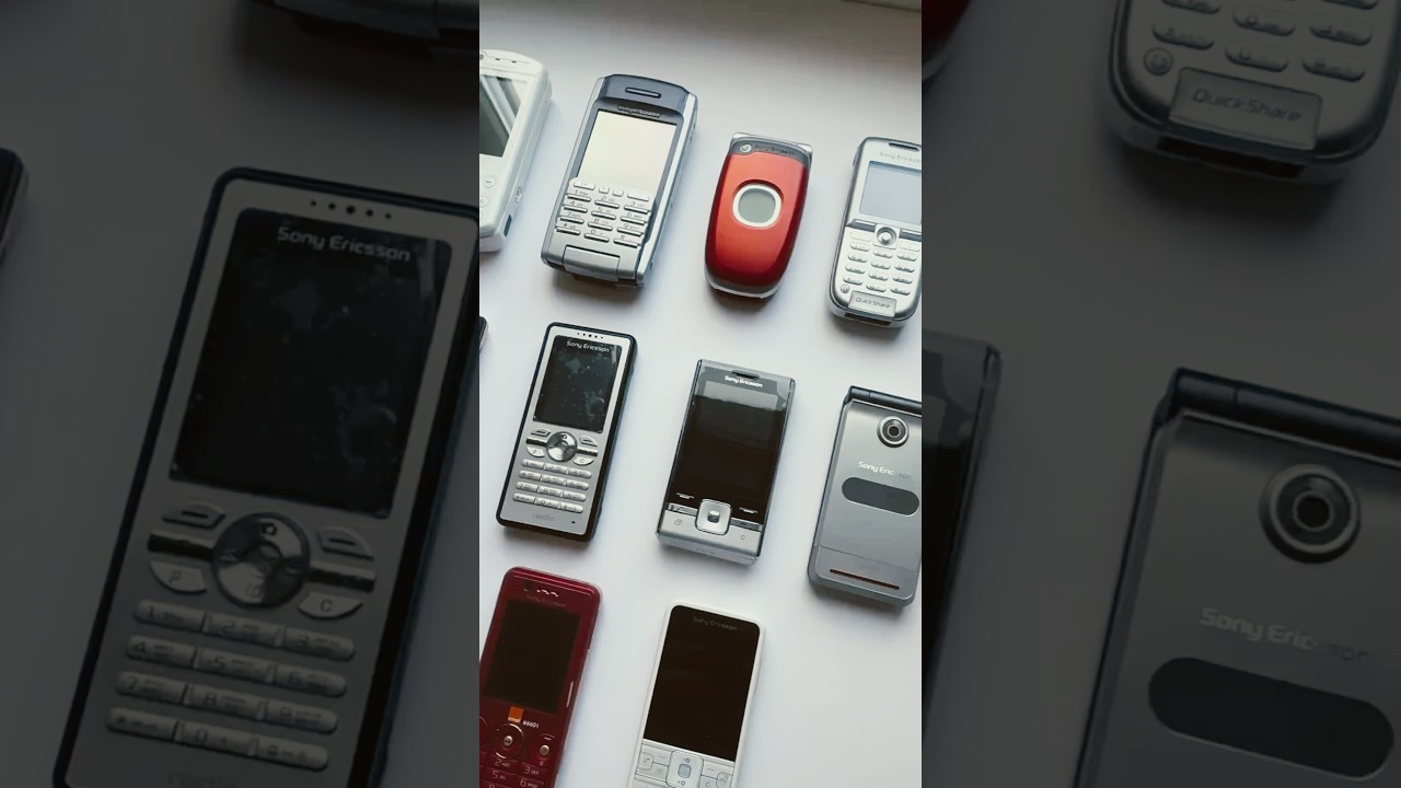 Sony Ericsson Classic Phones Collection 📱