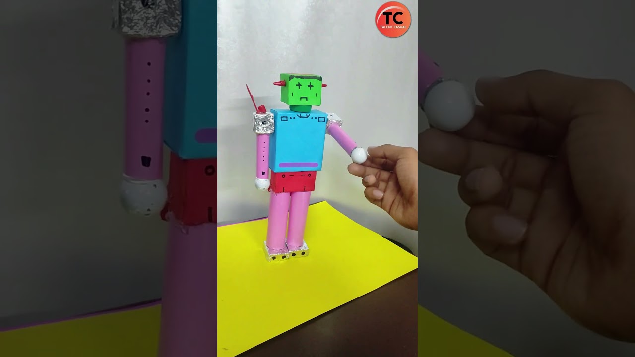 Create an Amazing 3D Shape Robot for Your School Project 🤖