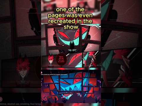 Did you notice this during the Stayed Gone song in Hazbin Hotel?