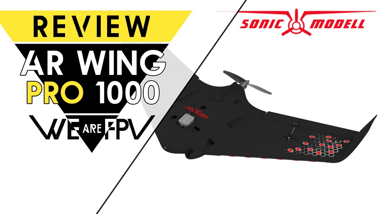 Découverte de l'aile volante FPV HD Sonicmodell AR Wing Pro