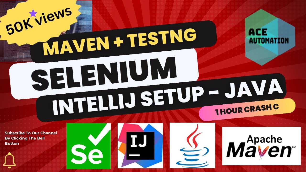 Selenium + Java + Maven + TestNG Setup in IntelliJ 🖥️