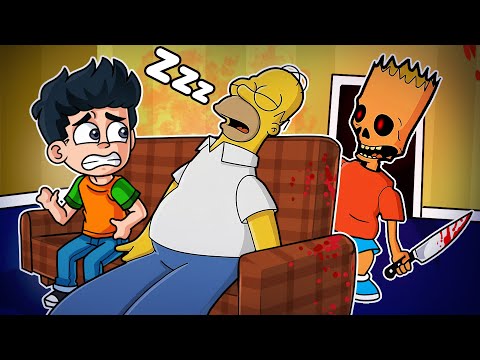 Este Juego De Los Simpson No Te Dejara Dormir | Los Simpson Juego Terror Roblox | Jondres Gc