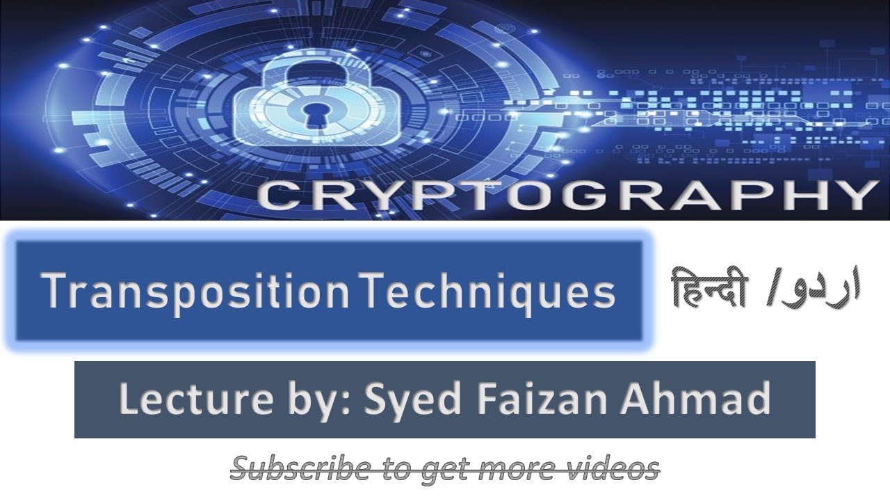 Network Security: Transposition Techniques Explained in Hindi
