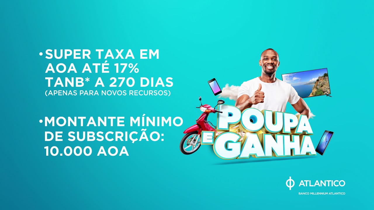 Poupa e Ganha com Depósito a Prazo no ATLANTICO 💰