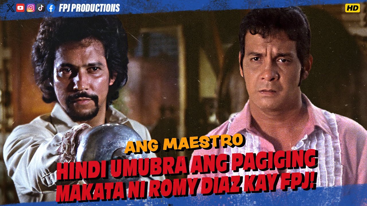 FPJ inespada si Romy Diaz! Punit ang Pantalon in Ang Maestro 🎬