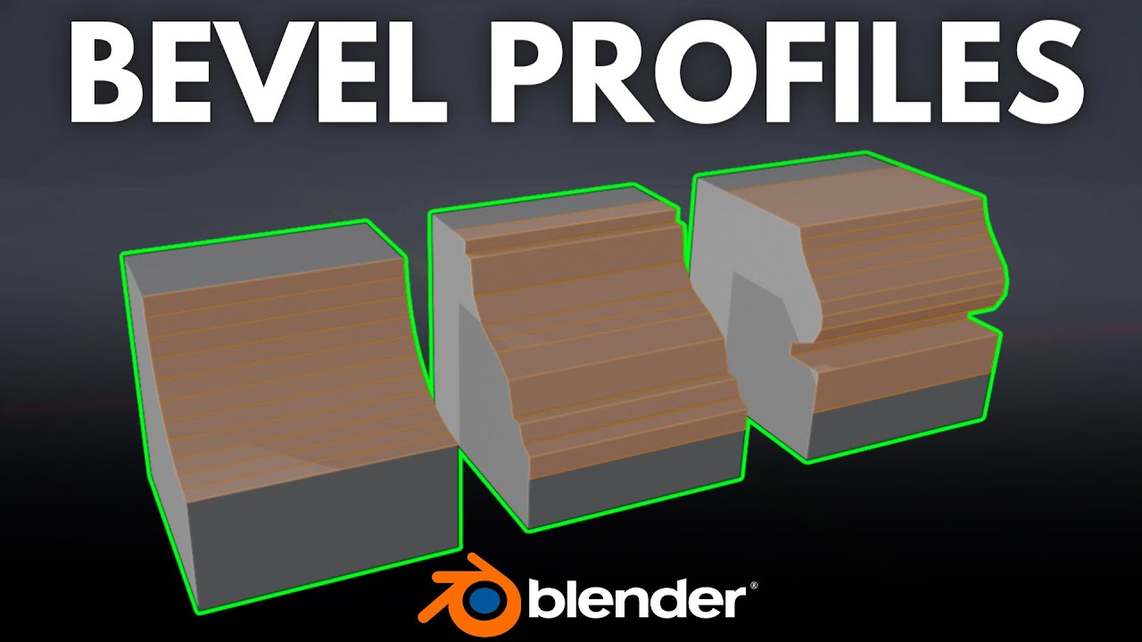 Custom Bevel Profiles in Blender: Quick Guide