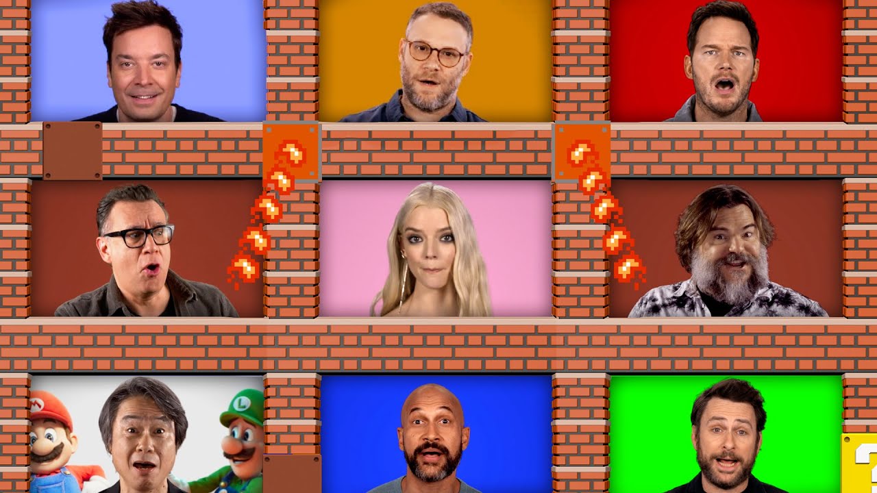 Jimmy Fallon & The Roots Sing Super Mario Theme πΆ