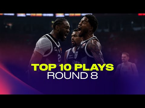 TOP 10 Plays | GAME-WINNERS | RS ROUND 8 | EuroLeague Basketball 2025-26